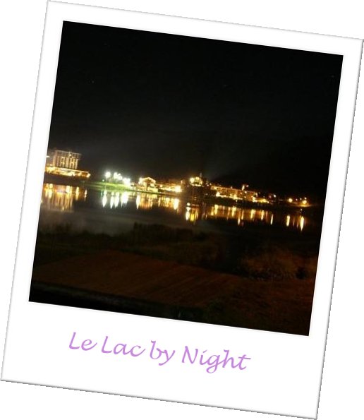 Tignes Le Lac by night